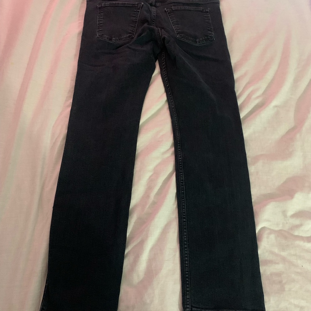 Hugo Boss Men’s 34x32 020 Delaware Slim Fit Straight Leg Black Jeans - Picture 6 of 8